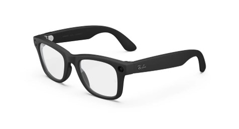 A pair of Meta smart glasses