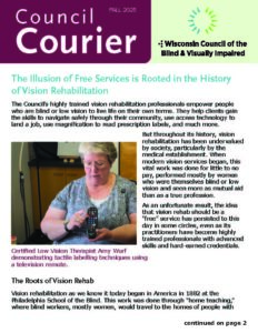 Fall 2025 Council Courier Cover Page