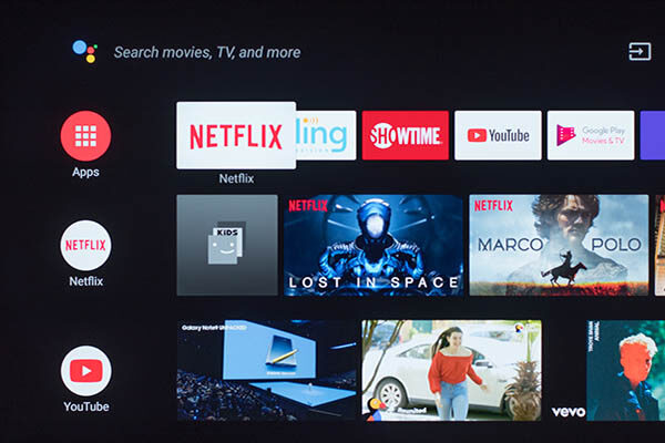 An example of a smart TV